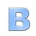 B