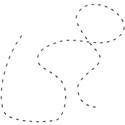 dotted line