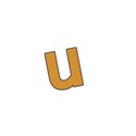 u