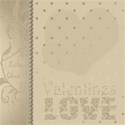 beige love heart background