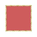 brown thin square cupcake frame
