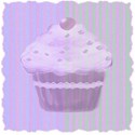 stripe cupcake layering paper