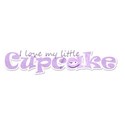 i love my little cupcake lilac