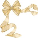 Gold bow