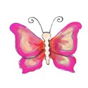 13 pink and orange butterfly