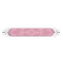pink on silver tag