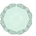green scrap layering paper