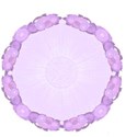lilac paper scrap layering paper