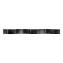 pleatedribbonblack
