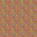 faded brown butterflies layering paper