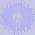blue flower background paper