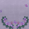 lilac denim flowers background paper
