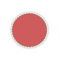 green jewel ring round circle frame