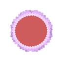 lilac flower round circle frame lilac