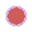 flower round circle frame