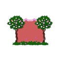 tree landscape frame