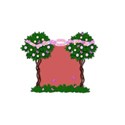 square tree frame smaller