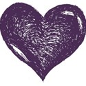 HeartDkPurple