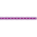purple and lilac slotted ribbon
