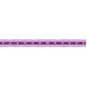 purple and lilac slotted ribbon