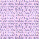 happy birthday background paper