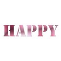 happy pink