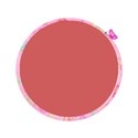 pink circle frame