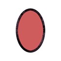 black and pink marble oval frame