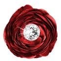 flower diamond red