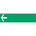 blank road sign green