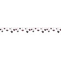 red tartan heart border