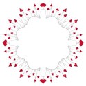 heart wire frame