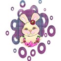 bunny purple very small