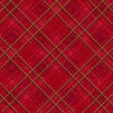 new red tartan  layering paper