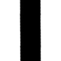black paper strip