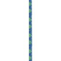 blue green edging layering paper