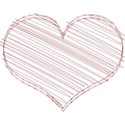 double heart scribble better