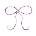 lilac bow