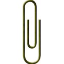 green paperclip