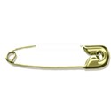 gold safety pin