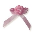 pink rose bow