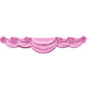 pink bunting pelmet