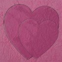 heart layering paper