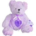 lilac teddy bear mum smudged pastels