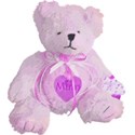 pink teddy smudged pastels