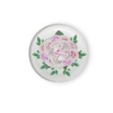 china flower button pink string large