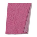 pink textured curled layering paper