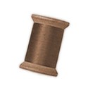 spool thread brown