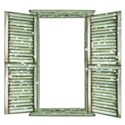 WINDOW GREEN SHIMMER