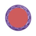 circle purple frame